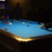 billiard shooting